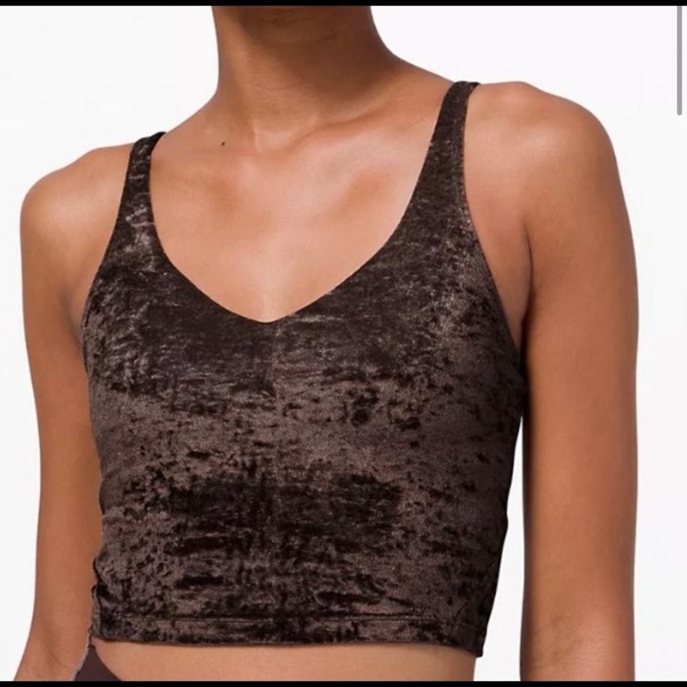 NWT  Lululemon align crushed velvet tank